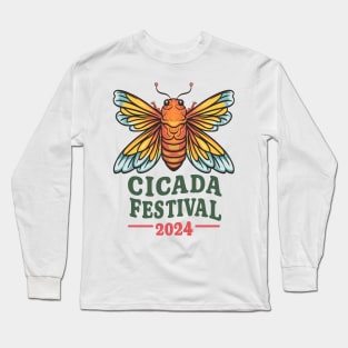 cicada festival 2024 Long Sleeve T-Shirt